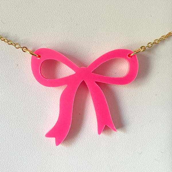 Blair Bow Necklace