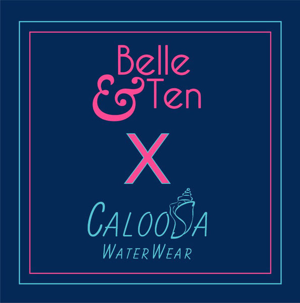 Belle & Ten x Caloosa WaterWear Vibrant Palm Collab Set