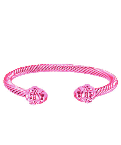 Callie Colored Twist Cable Cuff