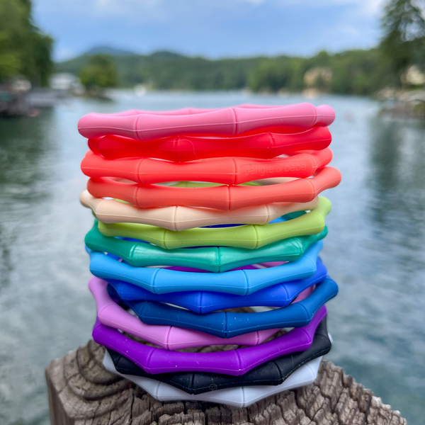 Waterproof Stackable Bamboo Bracelets