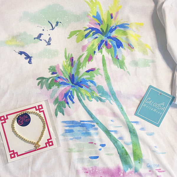 Belle & Ten x Caloosa WaterWear Vibrant Palm Collab Set