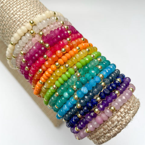 Fiesta Bracelet Collection (Small Bead)