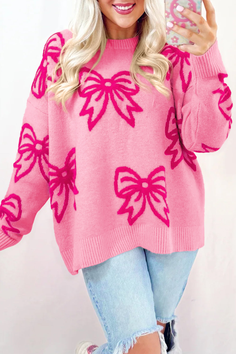 **Pre-order** Pinky and the Bow Sweater