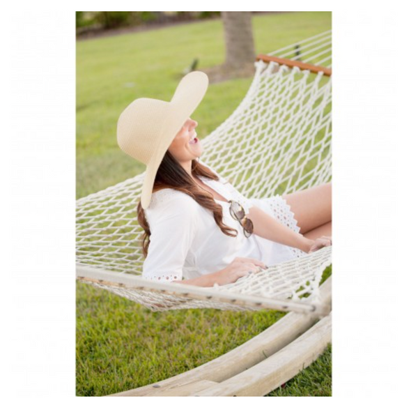 Monogrammed Floppy Sun Hat