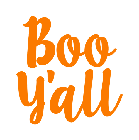 Boo Y'all Decal – Belle & Ten